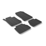 Set covorase auto din cauciuc Mercedes Clasa E (W210) 1995-2003, Negru, Gledring, 4 buc. AutoDrive ProParts