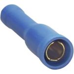 Papuci electrici izolati, mama, albastru Rotund, terminale pe cablu, 4,5 mm, lungime 22,7 mm, crimpat, 546, 10 buc. la blister Carpoint AutoDrive ProParts