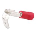 Papuci electrici izolati, tata, rosu Plat, 6,3x0,8mm, lungime 18,50 mm, crimpat, 561, 10 terminale la blister Carpoint AutoDrive ProParts
