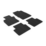 Set covorase auto din cauciuc Mazda 3 02.2019- Hatchback (Automat/ Manual), Negru, Gledring, 3 buc. AutoDrive ProParts