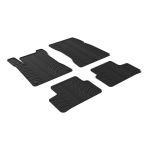 Set covorase auto din cauciuc Mercedes Clasa A (W177) 05.2018-, Clasa B (W247) 02.2019, GLA H247 SUV 04.2020- (Automat), Negru, Gledring, 4 buc. AutoDrive ProParts