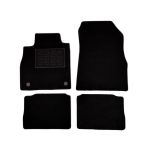 Covorase mocheta Nisan Micra (K14) 2016-prezent, 5 Usi, Negre, set de 4 Buc. AutoDrive ProParts