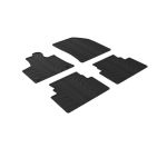 Set covorase auto din cauciuc Citroen C5 Aircross 12.2018-, Negru, Gledring, 4 buc. AutoDrive ProParts