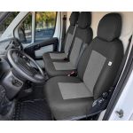 Set huse scaune auto Kegel Tailor Made pentru Fiat Ducato IV, Jumper III, Boxer III 2014 -, 1+2 ptr modele cu masuta in bancheta, set huse scaun camion AutoDrive ProParts
