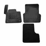 Covorase mocheta Toyota Proace 2 Furgon 2016-&gt;prezent, 2 locuri, Fix Oval, Negre, set de 3 bucati AutoDrive ProParts