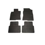 Set covorase auto din cauciuc pentru Honda Civic X hatchback 2017-&gt; prezent, presuri RapidAuto, Negru AutoDrive ProParts