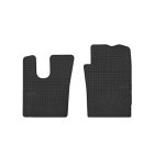Set covorase auto din cauciuc pentru Iveco S-Way 2019-&gt; prezent, presuri RapidAuto, Negru AutoDrive ProParts