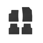 Set covorase auto din cauciuc pentru Opel Crossland 2017-&gt; prezent, presuri RapidAuto, Negru AutoDrive ProParts