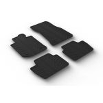 Set covorase auto din cauciuc BMW Seria 4 (G22) Coupe 06.2020-, 2 usi, Manual/ Automat, Negru, Gledring, 4 buc. AutoDrive ProParts