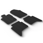 Set covorase auto din cauciuc FORD RAPTOR 02.2022-, VW AMAROK DOUBLE CAB 2022- (modele pe benzina, automate) Pick-up, 4 buc. AutoDrive ProParts