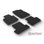Set covorase auto din cauciuc Mazda MX-30 SUV 05.2020 (electric), Negru, Gledring, 4 buc. AutoDrive ProParts