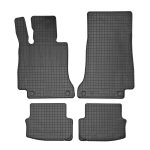 Set covorase auto din cauciuc Mercedes Clasa C (W205) Coupe, Cabrio, 2015-2021, Negre AutoDrive ProParts
