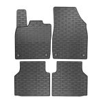 Set covorase auto din cauciuc VW ID.4 2020-; VW ID.5 2022-; Audi Q4 E-Tron 2021-; Skoda Enyaq 4 2021-; Skoda Enyaq Coupe 4 2021-; Cupra Tavascan 2023-, Negre AutoDrive ProParts