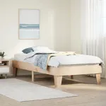 Cadru de pat fără saltea, 90x200 cm, lemn masiv pin GartenMobel Dekor