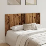 Tăblie de pat, lemn vechi, 160x1,5x80 cm, lemn prelucrat GartenMobel Dekor