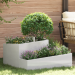 Ghiveci 80x80x50 cm Oțel inoxidabil GartenMobel Dekor