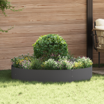 Ghiveci Mare din Metal Negru Negru Metal Mare GartenMobel Dekor