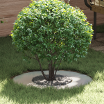 Ghiveci Metal Galvanizat Galvanizat Oțel Galvanizat 60 cm Diametru GartenMobel Dekor