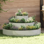 Ghiveci Metalic Oțel galvanizat Ø 120 cm Rezistent Ghiveci Mare GartenMobel Dekor
