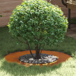 Ghiveci din Oțel Corten Oțel corten 70 cm Diametru Durabil GartenMobel Dekor
