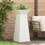 Suport pentru plante Alb Metal 40 x 40 x 101 cm GartenMobel Dekor
