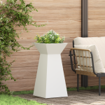 Suport pentru plante Alb Plastic 35 x 35 x 73 cm GartenMobel Dekor