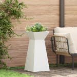 Suport pentru plante Alb Plastic Mediu Inserții decorative GartenMobel Dekor