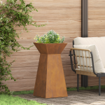 Suport pentru plante Oțel erodat 35 x 35 x 73 cm Ghiveci metalic GartenMobel Dekor