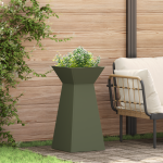 Suport pentru plante Verde măsliniu Metal 35 x 35 x 73 cm Ghivece GartenMobel Dekor