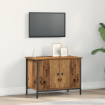 Stand TV din lemn vechi Lemn vechi Lemn 60 x 35 x 45 cm Durabil GartenMobel Dekor