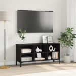 Suport TV din stejar negru Stejar negru Placi aglomerate Standard GartenMobel Dekor