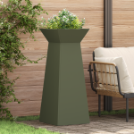 Suport pentru plante Verde oliv Metal 40 x 40 x 101 cm GartenMobel Dekor