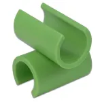 Conector plastic tip T pentru araci de 16 mm, set 12 buc, verde GartenVIP DiyLine