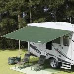 Markiză pentru caravană Verde 460x240 cm - E impermeabilă și gata pentru a fi folosită afară. GartenMobel Dekor