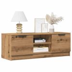 Comodă TV,stejar artizanal 102x35x36,5 cm, lemn prelucrat GartenMobel Dekor