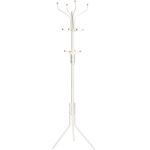 SONGMICS Cuier pentru haine cu 12 carlige pe 3 nivele, metalic, inaltime 182 cm, alb crem Household NewTrend