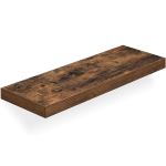 VASAGLE Raft de perete suspendat plutitor, MDF, sistem montare inclus, 80x20x4cm, vintage maro Household NewTrend