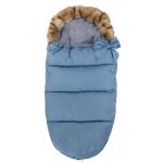 Sac iarna de bebelusi pentru carucior, marime universala, 90x45cm, albastru Household NewTrend