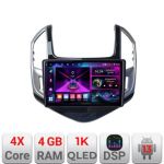 Navigatie Chevrolet Cruze 2013- A-1267  4+64 InCell Display 1K Android Waze USB Navigatie Internet Youtube Radio CarStore Technology