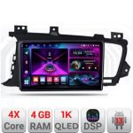 Navigatie Kia Optima 2011-2013 A-091  4+64 InCell Display 1K Android Waze USB Navigatie Internet Youtube Radio CarStore Technology