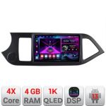 Navigatie Kia Picanto 2011-2015 A-217  4+64 InCell Display 1K Android Waze USB Navigatie Internet Youtube Radio CarStore Technology