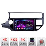 Navigatie Kia Rio A-504  4+64 InCell Display 1K Android Waze USB Navigatie Internet Youtube Radio CarStore Technology