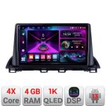 Navigatie Mazda 3 2014-2019 A-463  4+64 InCell Display 1K Android Waze USB Navigatie Internet Youtube Radio CarStore Technology
