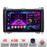 Navigatie Mercedes VW A-068  4+64 InCell Display 1K Android Waze USB Navigatie Internet Youtube Radio CarStore Technology