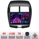 Navigatie Mistubishi ASX A-026  4+64 InCell Display 1K Android Waze USB Navigatie Internet Youtube Radio CarStore Technology