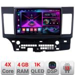 Navigatie Mitsubishi Lancer A-037  4+64 InCell Display 1K Android Waze USB Navigatie Internet Youtube Radio CarStore Technology