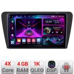 Navigatie Skoda Octavia 3 A-279  4+64 InCell Display 1K Android Waze USB Navigatie Internet Youtube Radio CarStore Technology