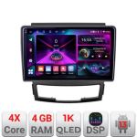 Navigatie Ssangyong Korando 2011-2013 A-159  4+64 InCell Display 1K Android Waze USB Navigatie Internet Youtube Radio CarStore Technology
