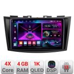 Navigatie Suzuki Swift 2010-2017 A-179  4+64 InCell Display 1K Android Waze USB Navigatie Internet Youtube Radio CarStore Technology