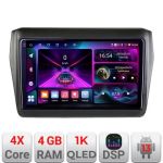 Navigatie Suzuki Swift 2017- A-2179  4+64 InCell Display 1K Android Waze USB Navigatie Internet Youtube Radio CarStore Technology